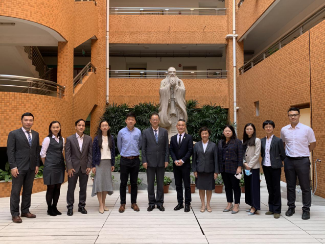 穗澳共建，姊妹同心——广州市英东中学回访澳门教业中学